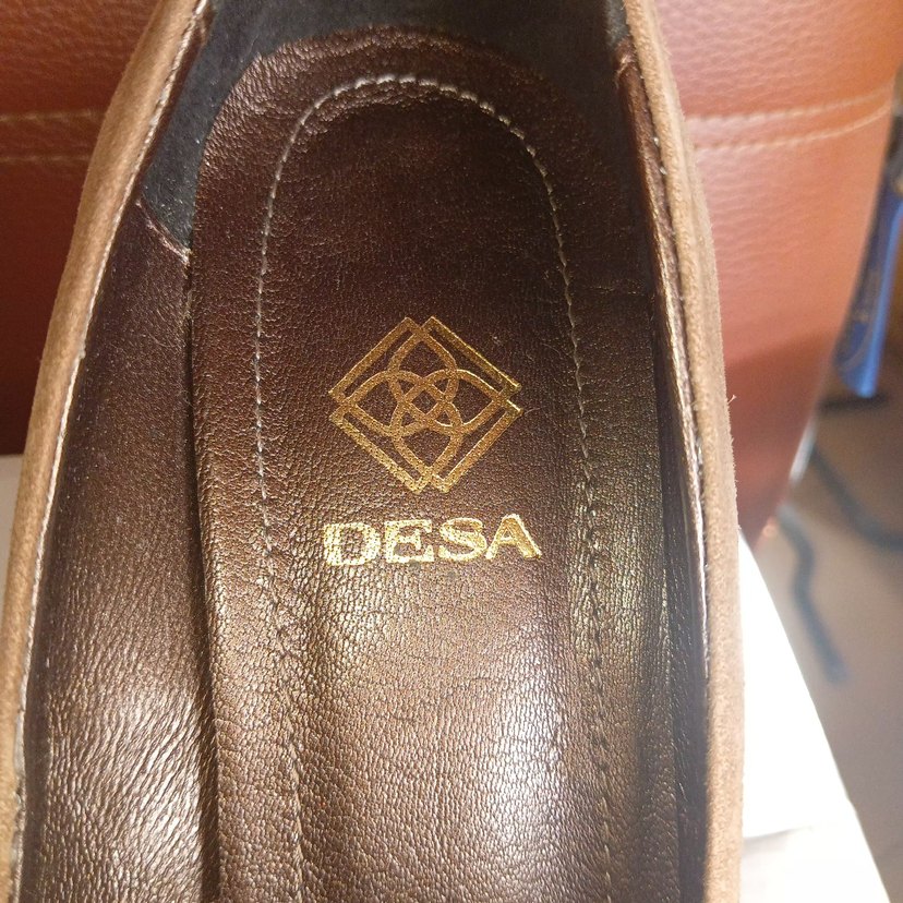 Bej Süet Stiletto Kadın Klasik Ayakkabı 38 no - Görsel 3