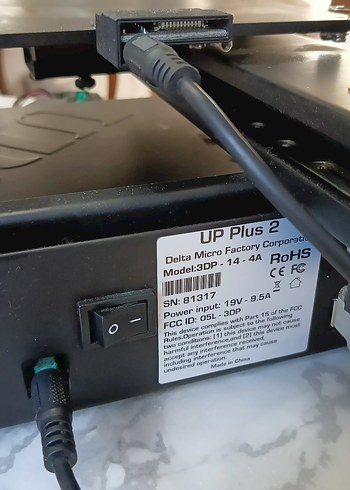 UP Plus 2 Siyah 3D Printer - Görsel 7