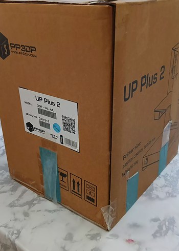 UP Plus 2 Siyah 3D Printer - Görsel 2