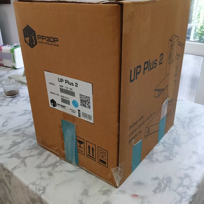 UP Plus 2 Siyah 3D Printer - Görsel 2