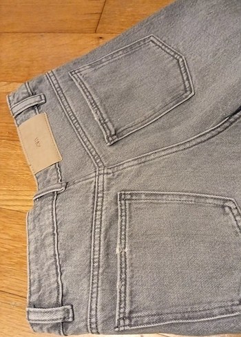 Zara Kız Çocuk Kot Pantolon Bol Paça - Görsel 3