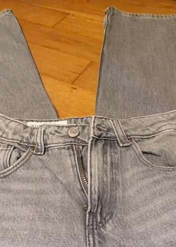 Zara Kız Çocuk Kot Pantolon Bol Paça - Görsel 7