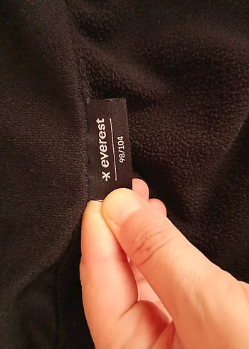 4 Yaş Beden siyah Renk Siyah Fermuarlı Erkek Yağmurluk