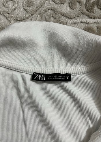 V Yaka Beyaz Kadın Bluz, Uzun Kollu, İnce Kesim - Görsel 2