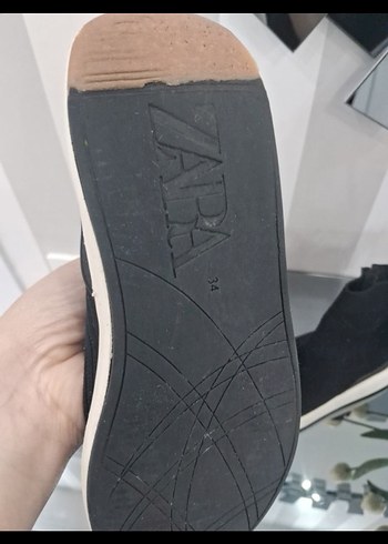 Zara Siyah Erkek Gunluk Velcro Spor Ayakkabi