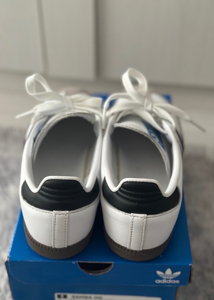 Adidas Samba OG Unisex Beyaz Ayakkabı - Görsel 2