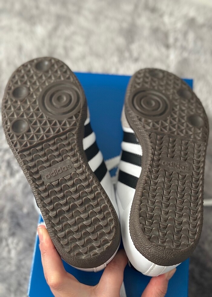 Adidas Samba OG Unisex Beyaz Ayakkabı - Görsel 5