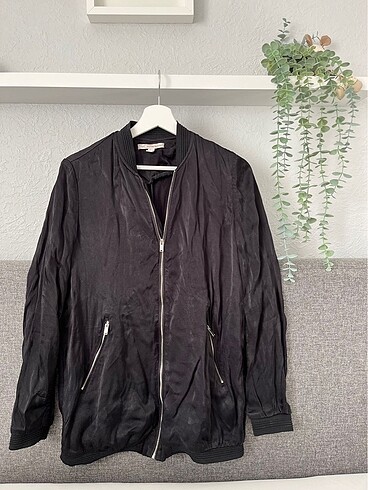 Zara Saten Bomber Ceket