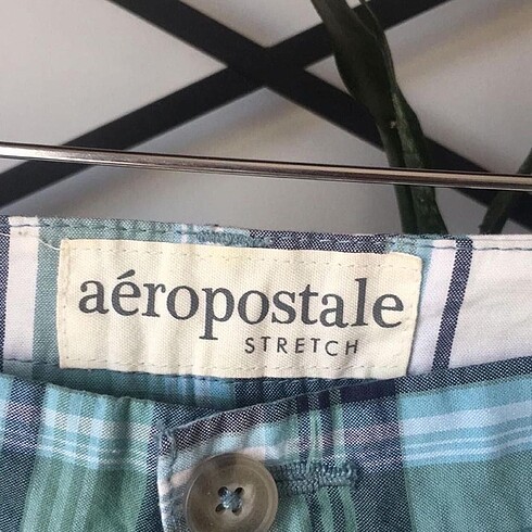 Aeropostale Aeropostale Ekoseli Bermuda Sort