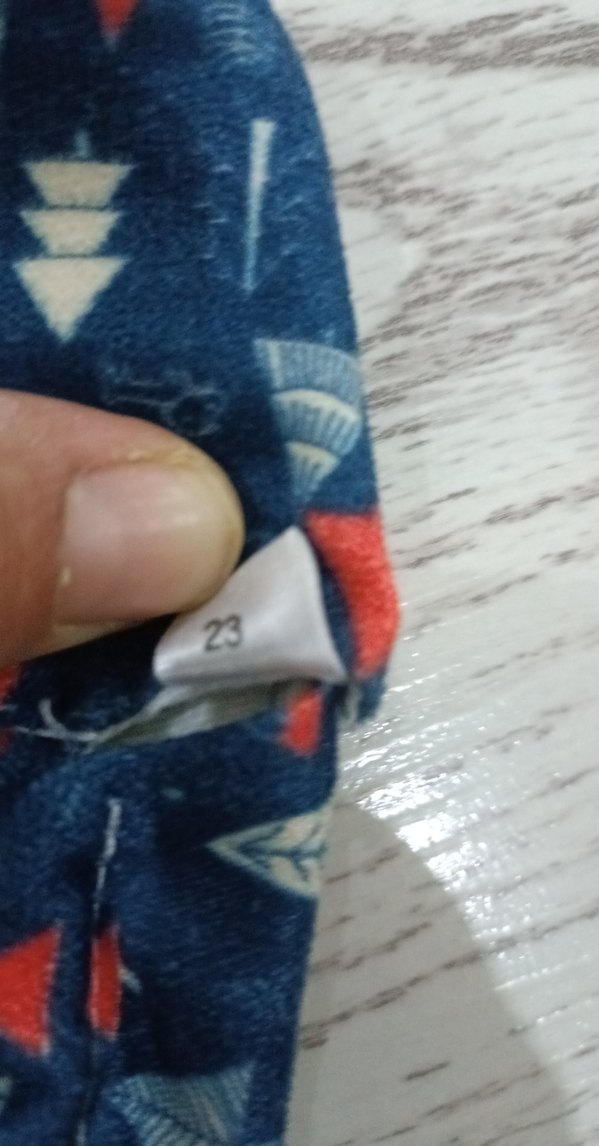 Renkli Bağlamalı Denim Erkek Bebek Patik - Görsel 4