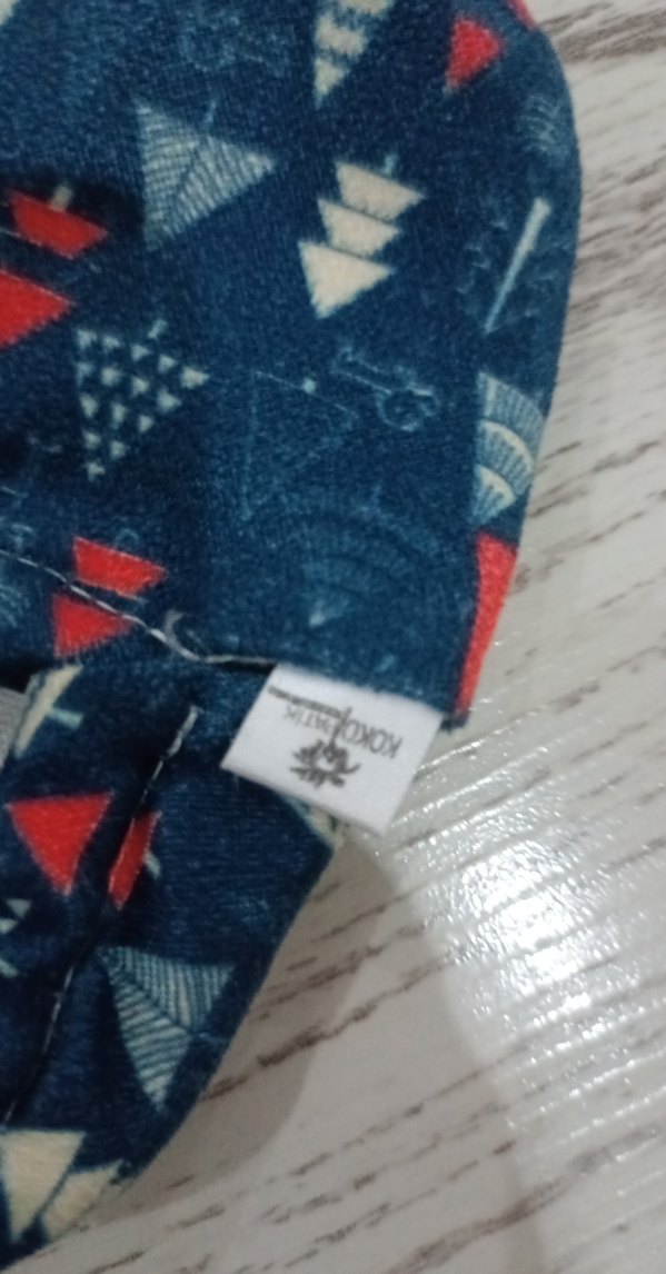 Renkli Bağlamalı Denim Erkek Bebek Patik - Görsel 3
