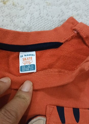 Kahverengi Erkek Çocuk Sweatshirt - Görsel 3