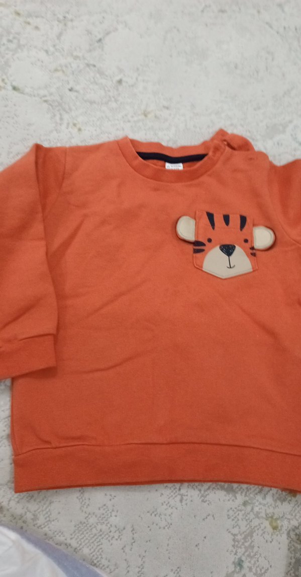 Kahverengi Erkek Çocuk Sweatshirt - Görsel 2