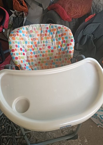 Çok Renkli Bebek Mama Sandalyesi
