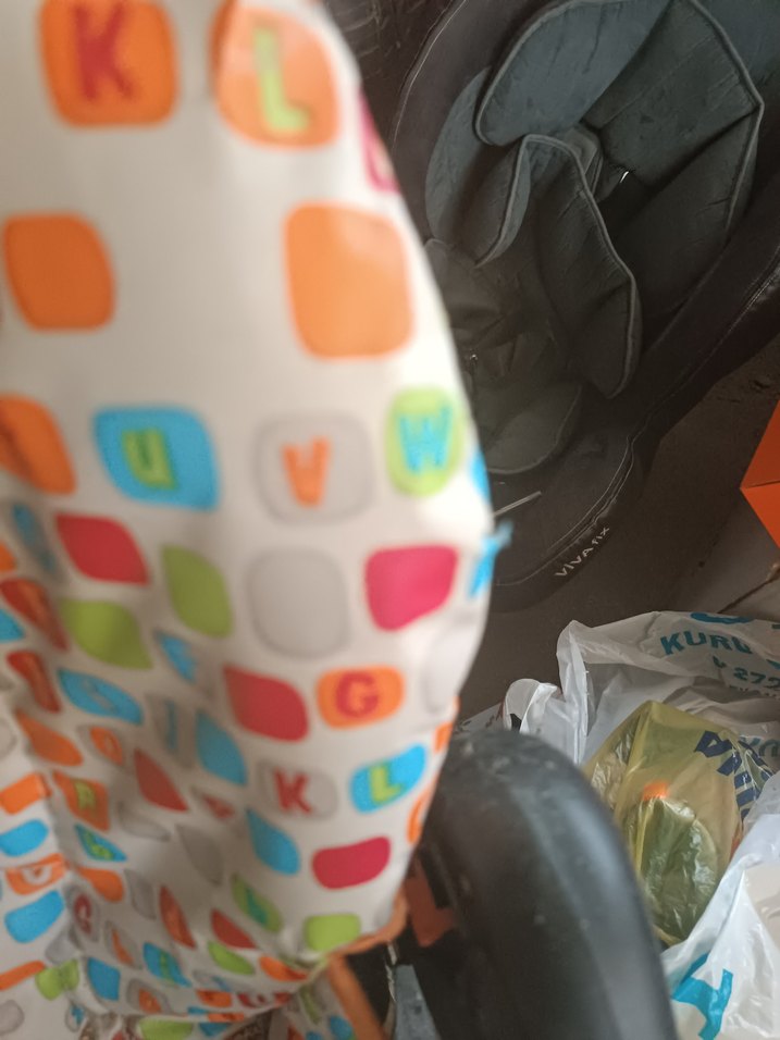 Çok Renkli Bebek Mama Sandalyesi - Görsel 4