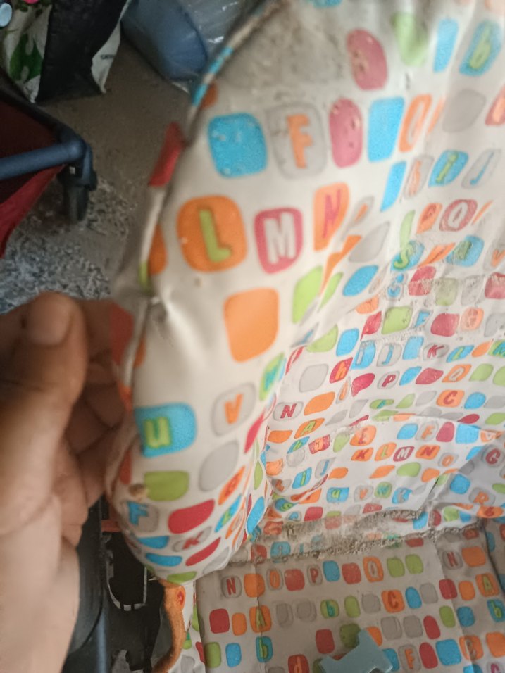 Çok Renkli Bebek Mama Sandalyesi - Görsel 2