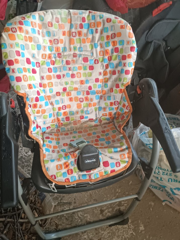 Çok Renkli Bebek Mama Sandalyesi - Görsel 5