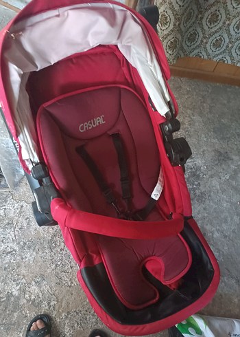 0 - 13 kg Beden travel sistem Koyu Kırmızı Bebek arabası