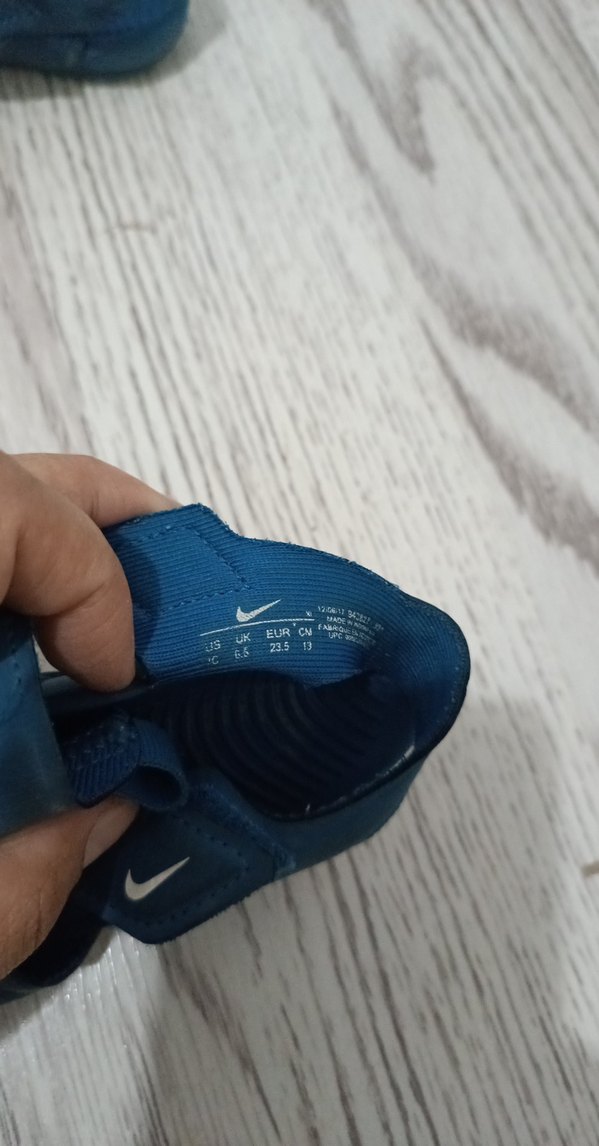 Erkek Çocuk Mavi Cırtlı Kauçuk Terlik - Görsel 3