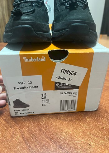 Timberland akıllı bağcıklı ayakkabı - Görsel 4