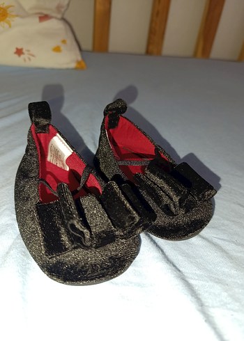 Kız Çocuk Siyah Gotik Babet Ayakkabı - Görsel 4