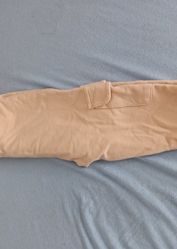 Bej kız Çocuk Rahat Kesim Eşofman Altı - Görsel 3