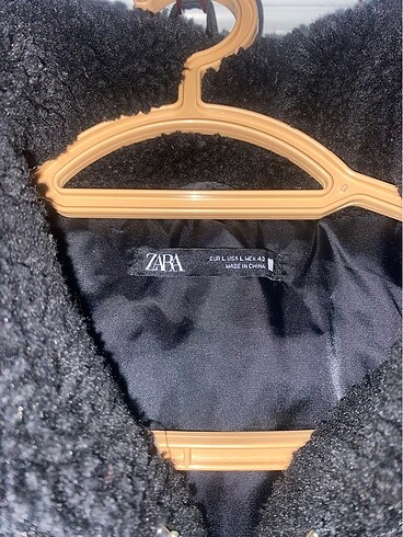 Zara zara peluş mont