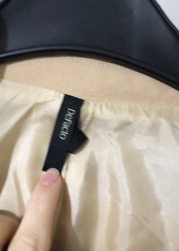 Bej Midi Kadın Blazer Ceket - Görsel 3