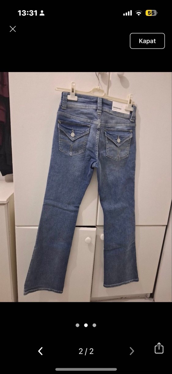 Bershka bootcut jean - Görsel 3