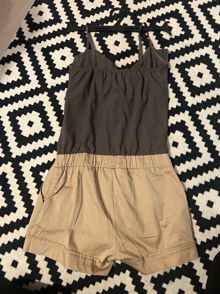 Kadın Kemerli Bej Midi Tulum - Görsel 4