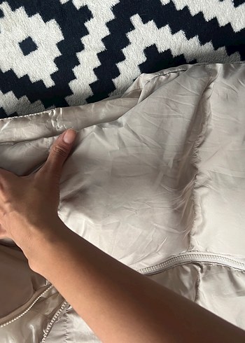 Yüksek Yakalı Kadın Şişme Yelek - Görsel 6