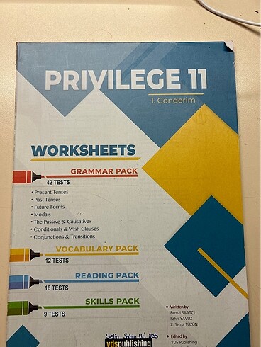 Yds yayıncılık yaprak testleri