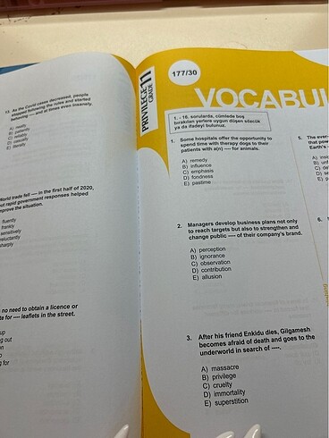  Beden Yds yayıncılık yaprak testleri
