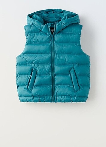 Zara Water repellent ekstra hafif şişme yelek