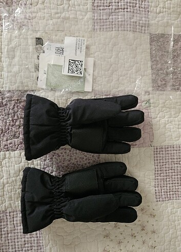 H&M dolgulu su tutmaz eldiven - Görsel 6