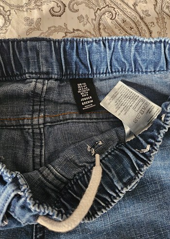 Erkek Çocuk Lacivert Elastik Bel Denim Pantolon - Görsel 3