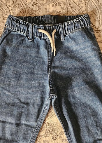 Erkek Çocuk Lacivert Elastik Bel Denim Pantolon - Görsel 2