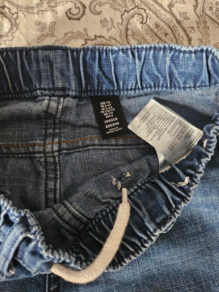 Erkek Çocuk Lacivert Elastik Bel Denim Pantolon - Görsel 3
