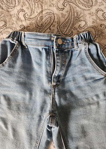 Zara rahat kesim Kot Pantolon - Görsel 2