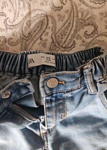 Zara rahat kesim Kot Pantolon - Görsel 3