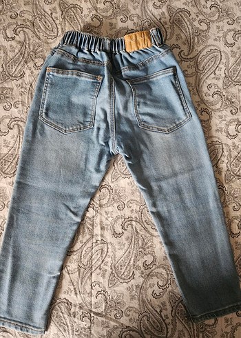 Zara rahat kesim Kot Pantolon - Görsel 4