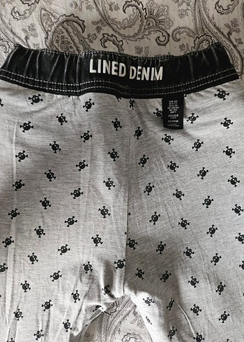 H&M Çift katlı Denim Pantolon - Görsel 5