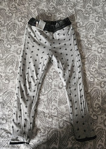 H&M Çift katlı Denim Pantolon - Görsel 4
