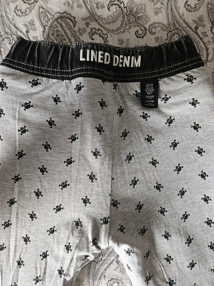 H&M Çift katlı Denim Pantolon - Görsel 5