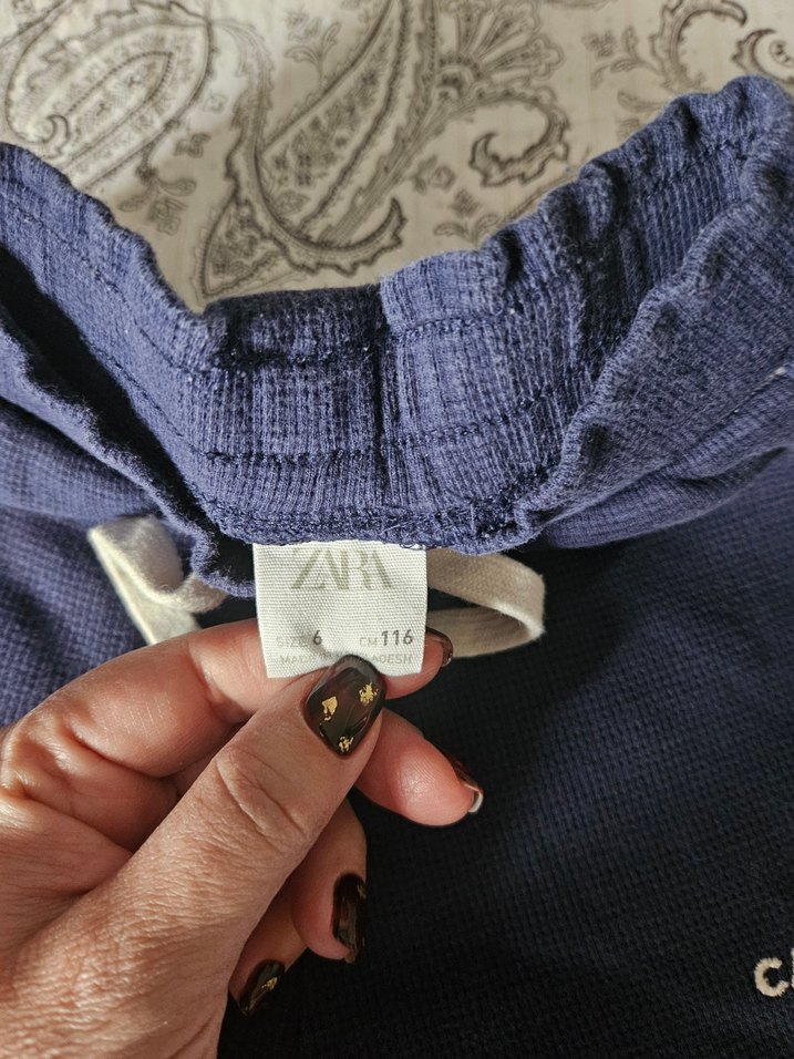 Erkek Gri Rahat Kesim Fermuarlı Eşofman Altı - Görsel 2