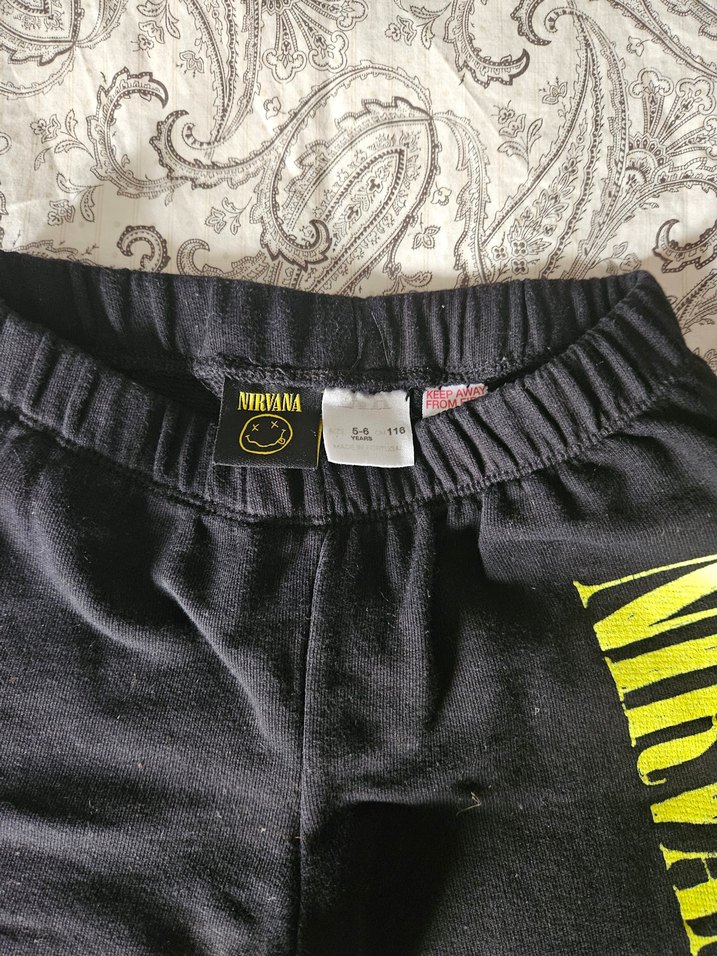 Zara Nirvana logolu eşofman altı - Görsel 2