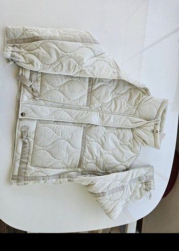 Zara Woman Collection su geçirmez şişme mont - Görsel 12