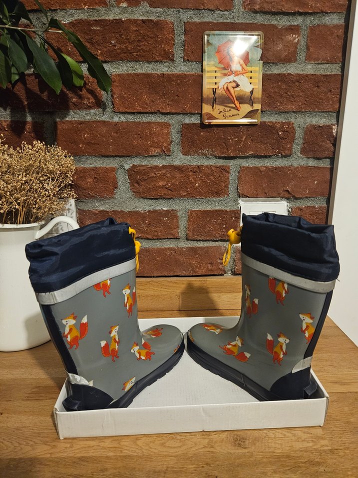 Tchibo tilki baskılı yağmur çizmesi - Görsel 4