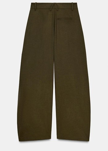 Hacimli pensli pantolon - Görsel 8