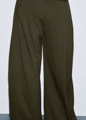 Hacimli pensli pantolon - Görsel 3